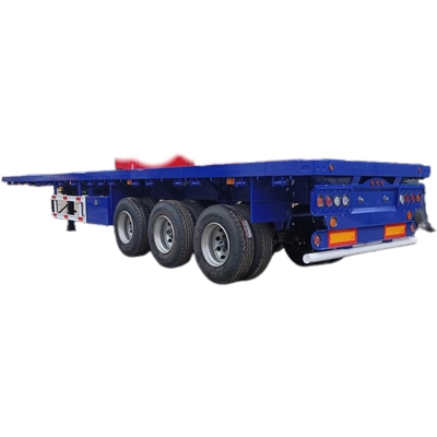 パーソナライズ CIMC トラック 3軸平床半トレーラー 最大積載 20001-25000 kg