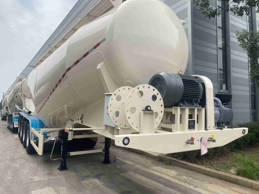 CIMC 高強度セメント散装粉末トレーラー 最大負荷容量3軸セメントトレーラー