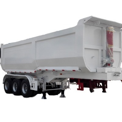 CIMC 品質 ダンプ トラック 建設現場 砂と砂石 輸送 ティッパー 後ろのダンプ 半トレーラー