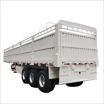 CIMC 3軸 フェンス トラック 機械式懸垂トラック トラック トレーラー 中国 サプライヤー 直接販売 フェンス 半トレーラー