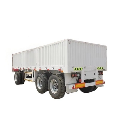 CIMC 40FT 2 軸 7.5T タラ 重量 12.4*2.48m 積載量 40T JOST ブランド 2 速マニュアル操作着陸機フェンス 半トレーラー