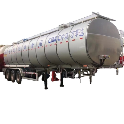 CIMC 3軸鉄 S30408 11450*2500*3900mm総質量 40T 縁面質量 8200EHA用皿端 4.5mm厚さ 普通液体タンク