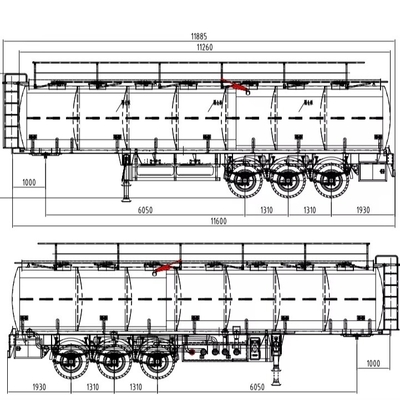 CIMC 中古 ディーゼル燃料タンカー トラック 6x4 駆動ホイール 手動トランスミッション 油 水 化学 貯蔵 補給 鉄 貯蔵