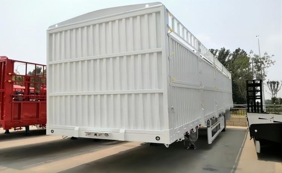 CIMC 2024 新しいデザイン フェンスと骨格 半トレーラー トラック トレーラー 鉄鋼製品