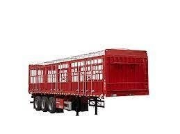 高性能フェンス半トレーラー 安全な家畜と重荷の輸送