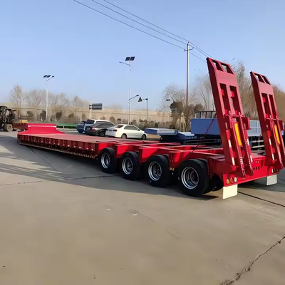 CIMC 堅固鋼 3/4/5/6 重荷輸送用 低床半トレーラー用