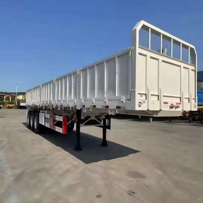 40FT 3アキス用荷重 45T 重荷機械式懸垂 13pc 葉の春 壁側半トラックトレーラー