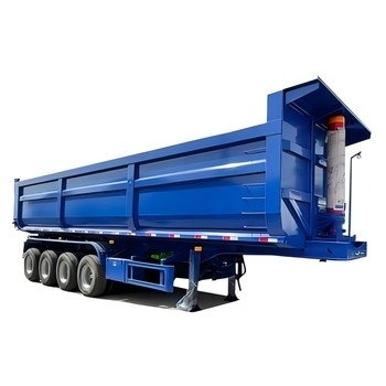 Africa Heavy-Duty Dump Truck Semi Trailer: Engineered for Efficient Transportation and Unloading of Bulk Materials and Waste