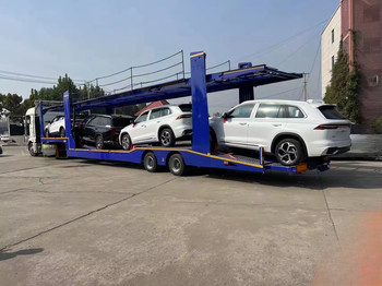 信頼性の高い自動車輸送用半トレーラー 高効率な自動車輸送のための最大保護を保証する 高安定性