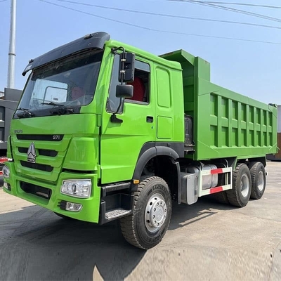 ホウブランド 6x4ダンプトラック 375馬力 手動トランスミッション ディーゼル燃料 アフリカの建設のための新しい条件