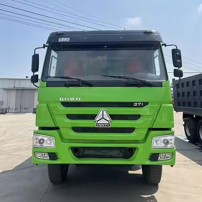 HOWO 371HP 10速マニュアルギアボックス 25~30トンの重荷輸送ダンプトラック