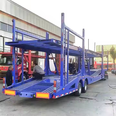 CIMC重用3軸 自動車輸送 半トラック トレーラー 自動車輸送 トレーラー フフア 軸 鉄 35000kg 10R225