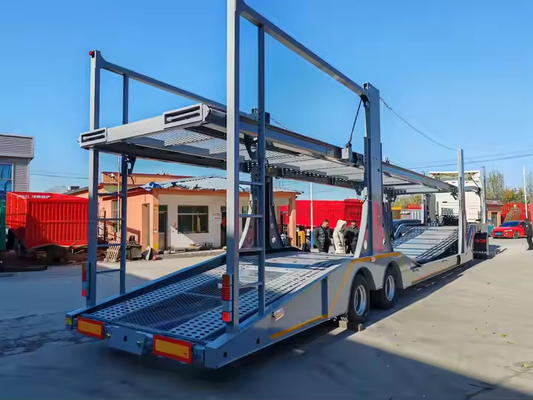 CIMC 40 トン 60 トン トラック トレーラー 10 トラック 輸送 半トレーラー 自動車 輸送 半トラック トレーラー