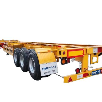 3軸 重荷重対応 トレーラー スケルトン 部品 コンテナ輸送