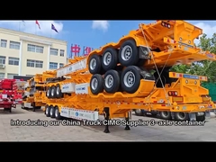 CIMC 軸 3 軸 コンテナ・シャシー・フレーム 重荷トラック トレーラー