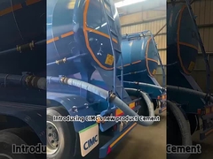 CIMC セメント 半トレーラー