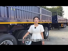 CIMC 切断可能なフェンス・セミトレーラー 最大負荷容量100Tの6Tから開始