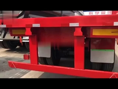 CIMC 2/3/4 アクセル 12m-14m 40-100t アフリカ コンテナ貨物輸送 平床半トレーラー