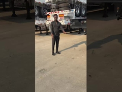 調整可能な鋼鉄 3 4 軸 CIMC 低床半トレーラー トラックトレーラー